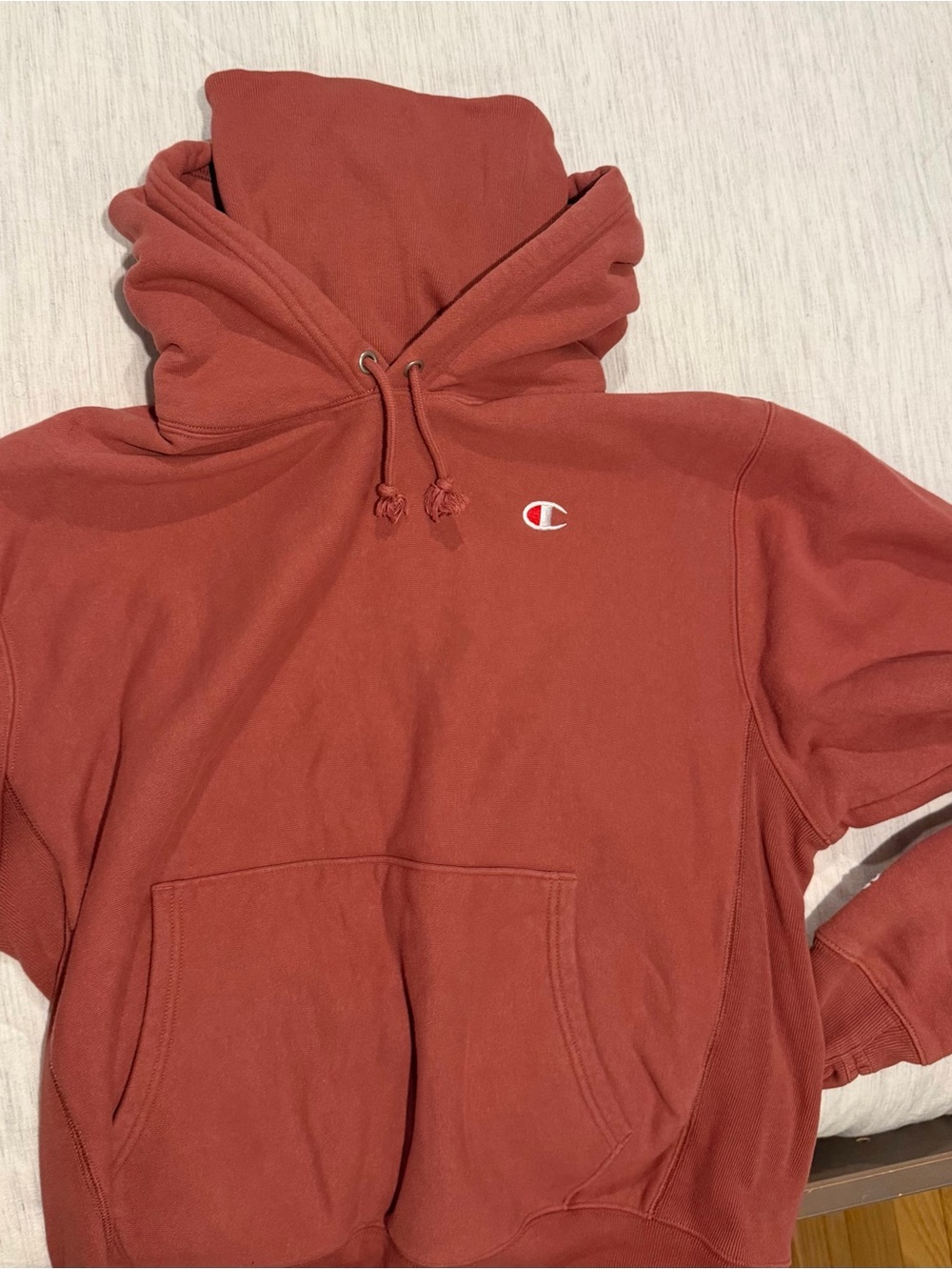 Men's L Champion Hoodie w/ attachable neck gaiter